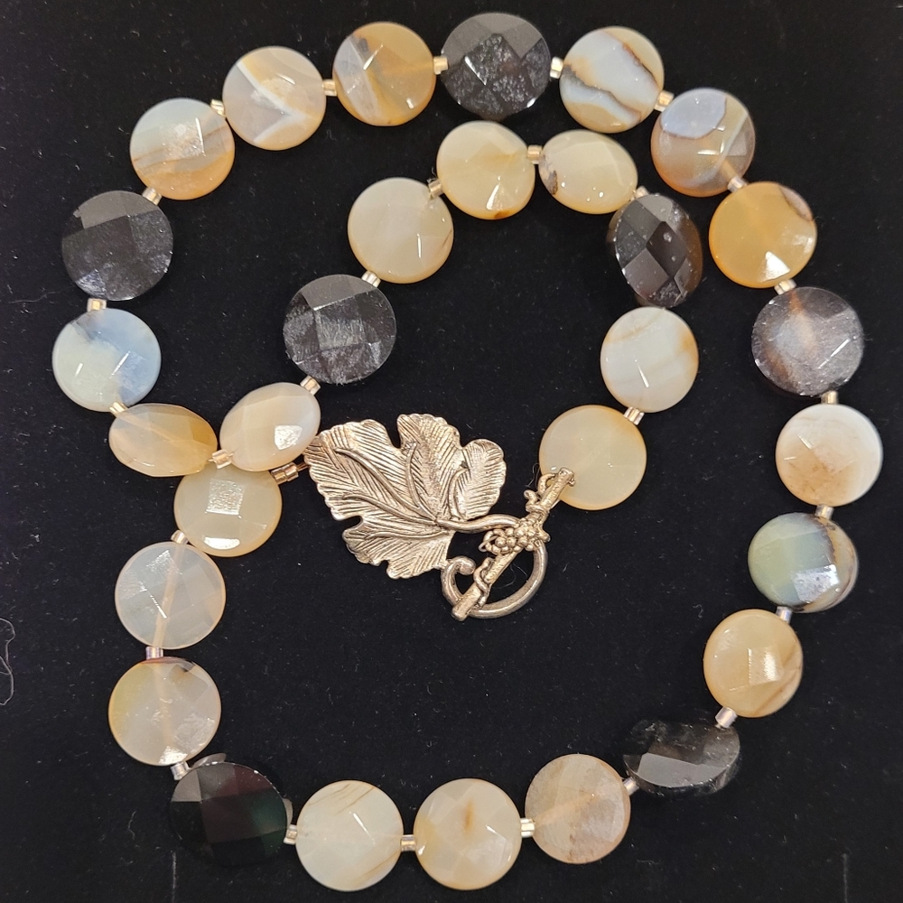 Necklace with matching earrings
